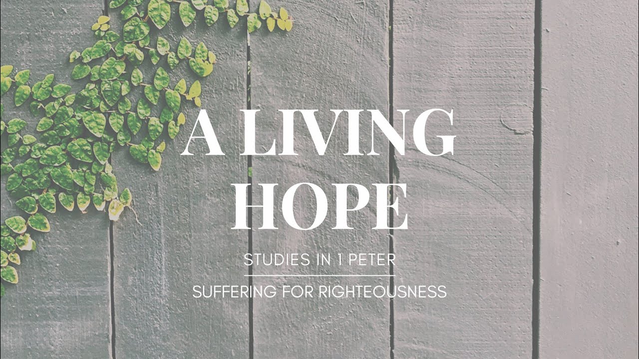 Suffering for Righteousness