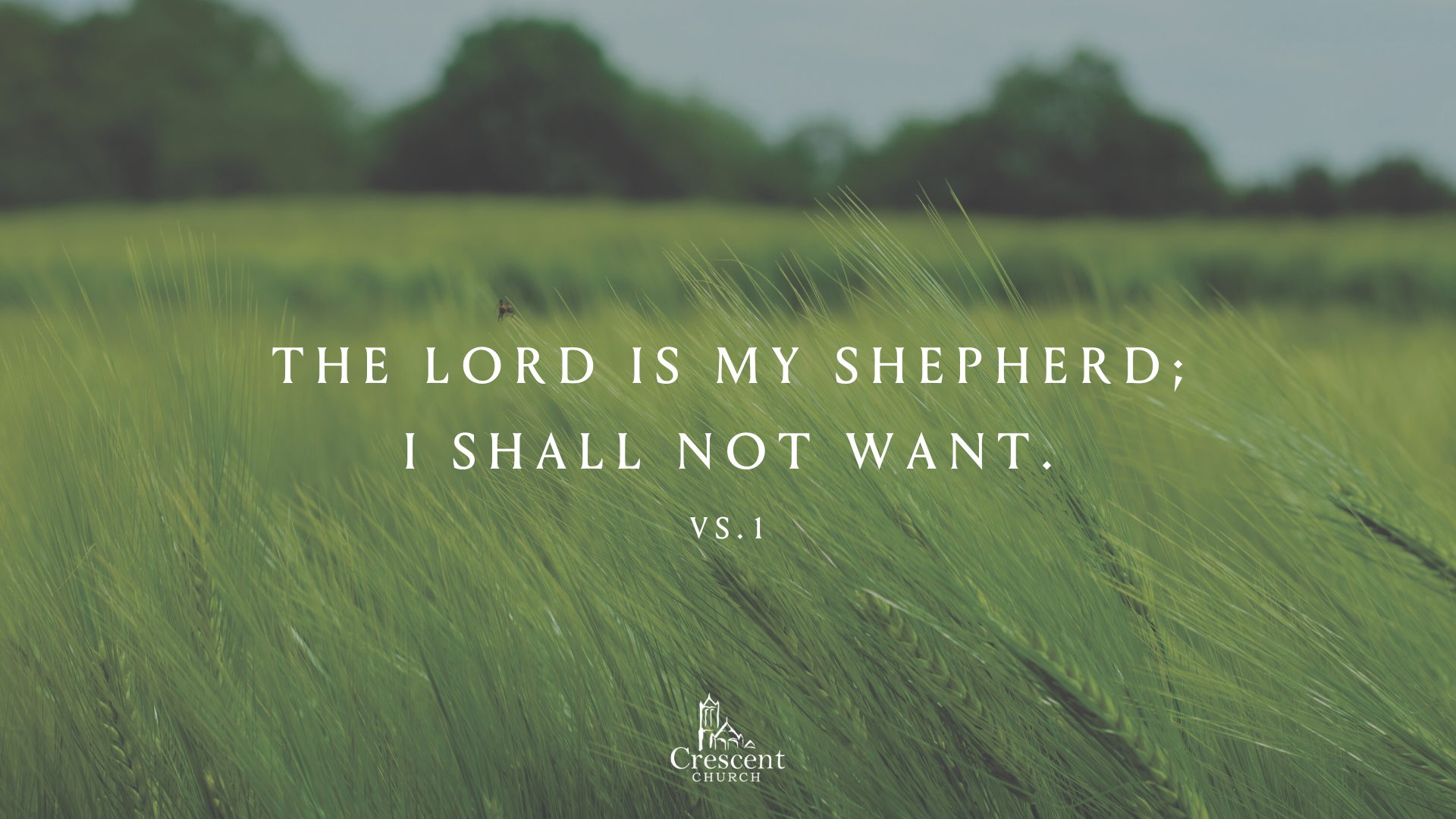 The Lord - My Shepherd